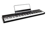 Alesis Recital 88-Key Beginner Digital Piano with Full-Size Semi-Weighted Keys and Included Power Supply