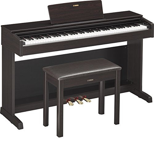 Yamaha YDP143R Arius Series Console Digital Piano with Bench, Rosewood