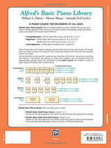 Alfred's Basic Piano Library Theory, Bk 1A