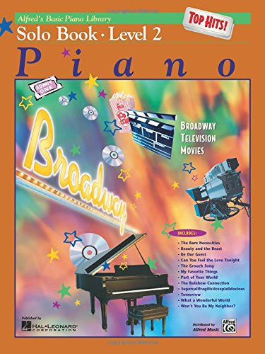 Alfred's Basic Piano Library Top Hits! Solo Book, Bk 2